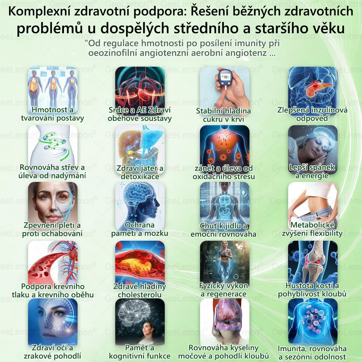 𝐆𝐞𝑒𝑙𝑒𝐦𝐨𝐧® 😺Glum𝐚𝐬𝐞tide 8 v 1 – Zeštíhlující nano mikrojihlový náplast 🇨🇿 Jen 1× denně ✅ Viditelné změny za 7 dní – na obezitu, kardiovaskulární zdraví, diabetes a kloubní problémy